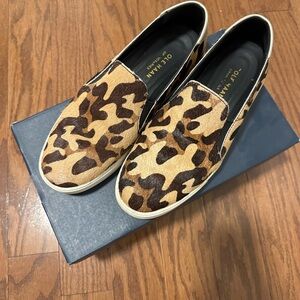 Cole Haan Calf Hair Tan/Brown Camo Sneakers